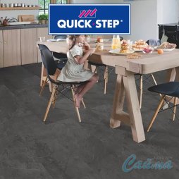 AMGP40035 Сланец Чёрный Клеевая Виниловая ПВХ-Плитка Quick Step Ambient Glue Plus