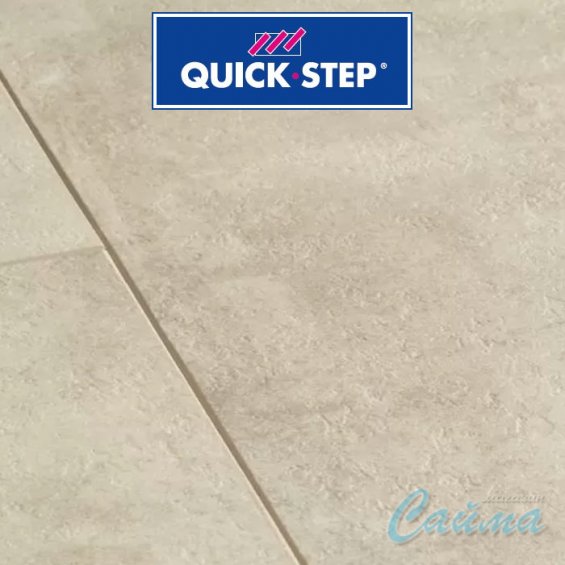 AMGP40046 Травертин Крем Клеевая Виниловая ПВХ-Плитка Quick Step Ambient Glue Plus