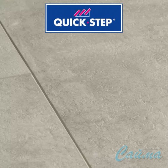 AMGP40047 Травертин Светло-Серый Клеевая Виниловая ПВХ-Плитка Quick Step Ambient Glue Plus