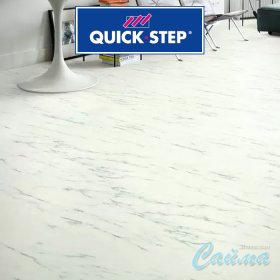 AMGP40136 Мрамор Каррарский Белый Клеевая (Виниловая) LVT-PVH Плитка Quick Step Ambient Glue Plus-foto5
