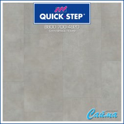 ПВХ-Плитка Quick Step Ambient Glue Plus Тёплый Серый Бетон AMGP40050