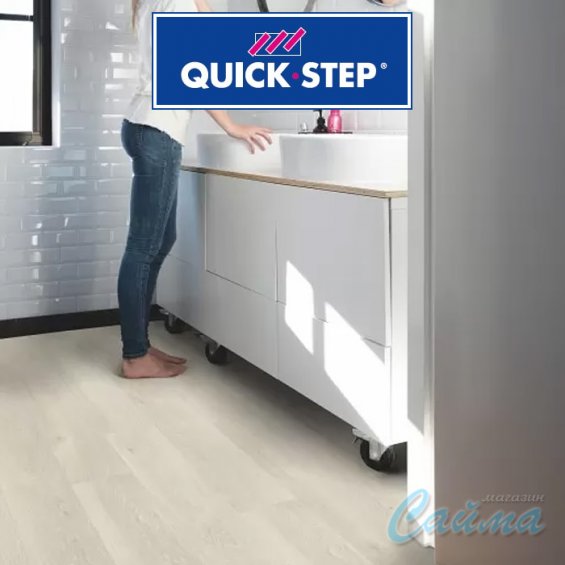 PUCL40079 Дуб Морской Светлый Виниловая ПВХ-Плитка Quick Step Pulse Click