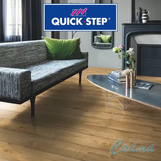 PUCL40094 Дуб Тёплый Натуральный Виниловая ПВХ-Плитка Quick Step Pulse Click