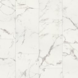 SPC-PVH Плитка Tarkett Hip House Darko (Дарко) под белый мрамор