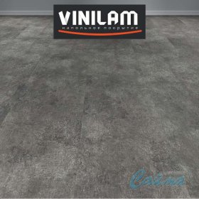 Графит 88804 Клеевая (Виниловая) LVT-PVH Плитка VINILAM Allure Stone-foto3