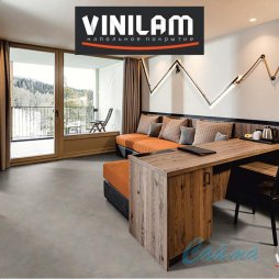 Пыльный Бетон 88802 Клеевая (Виниловая) LVT-PVH Плитка VINILAM Allure Stone