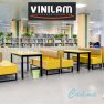 Серебристый Бетон 88803 Клеевая (Виниловая) LVT-PVH Плитка VINILAM Allure Stone