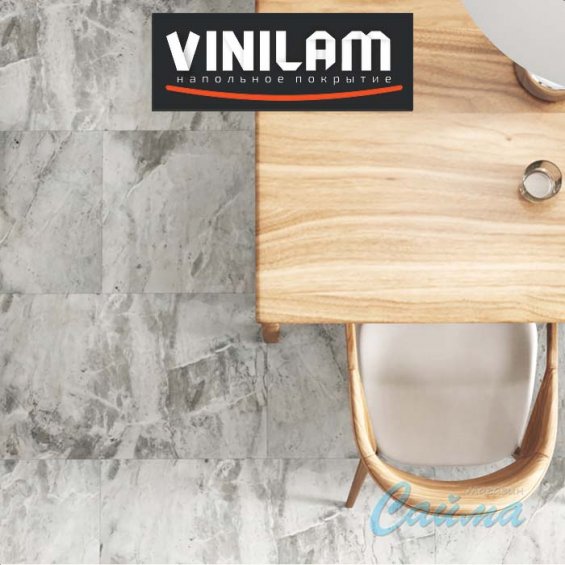 Адриатический Серый 91901 Клеевая (Виниловая) LVT-PVH Плитка VINILAM CERAMO Адриатический Серый 91901 Клеевая (Виниловая) LVT-PVH Плитка VINILAM CERAMO