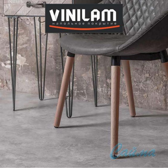 Бетон 61606 Клеевая (Виниловая) LVT-PVH Плитка VINILAM CERAMO Бетон 61606 Клеевая (Виниловая) LVT-PVH Плитка VINILAM CERAMO