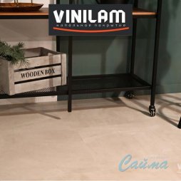 Бетон Белый 71615 Клеевая (Виниловая) LVT-PVH Плитка VINILAM CERAMO-foto2