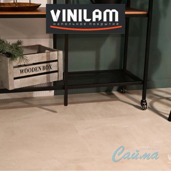 Бетон Белый 71615 Клеевая (Виниловая) LVT-PVH Плитка VINILAM CERAMO Бетон Белый 71615 Клеевая (Виниловая) LVT-PVH Плитка VINILAM CERAMO