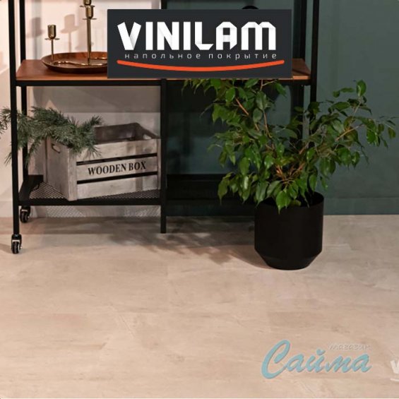 Бетон Белый 71615 Клеевая (Виниловая) LVT-PVH Плитка VINILAM CERAMO Бетон Белый 71615 Клеевая (Виниловая) LVT-PVH Плитка VINILAM CERAMO