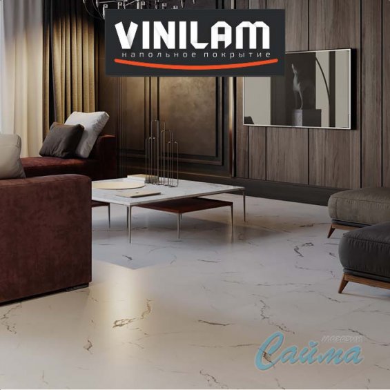 Итальянский Мрамор 83444 Клеевая (Виниловая) LVT-PVH Плитка VINILAM CERAMO Итальянский Мрамор 83444 Клеевая (Виниловая) LVT-PVH Плитка VINILAM CERAMO