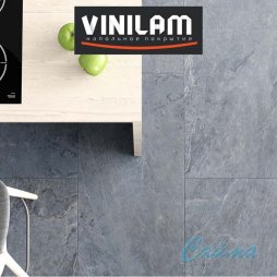 Мальтийский Базальт 91907 Клеевая (Виниловая) LVT-PVH Плитка VINILAM CERAMO-foto2