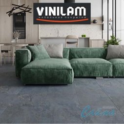 Мальтийский Базальт 91907 Клеевая (Виниловая) LVT-PVH Плитка VINILAM CERAMO-foto3