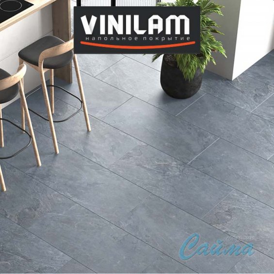 Мальтийский Базальт 91907 Клеевая (Виниловая) LVT-PVH Плитка VINILAM CERAMO Мальтийский Базальт 91907 Клеевая (Виниловая) LVT-PVH Плитка VINILAM CERAMO