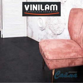 Сланцевый Чёрный 61607 Клеевая (Виниловая) LVT-PVH Плитка VINILAM CERAMO-foto2