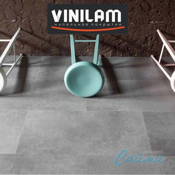 Цемент 61609 Клеевая (Виниловая) LVT-PVH Плитка VINILAM CERAMO