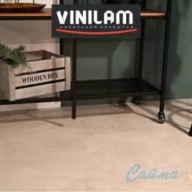 VINILAM CERAMO Камень Бетон Белый mm 71615 8 - Замковая SPC-плитка-foto2