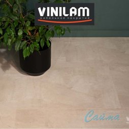 VINILAM CERAMO Камень Бетон Белый mm 71615 8 - Замковая SPC-плитка-foto3