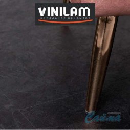VINILAM CERAMO Камень Сланцевый Чёрный mm 61607 8 - Замковая SPC-плитка-foto4