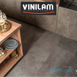 VINILAM CERAMO Камень Цемент Стальной mm 71610 6 - Замковая SPC-плитка-foto2
