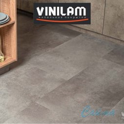 VINILAM CERAMO Камень Цемент Стальной mm 71610 6 - Замковая SPC-плитка