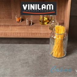VINILAM CERAMO Камень Цемент Стальной mm 71610 6 - Замковая SPC-плитка-foto4