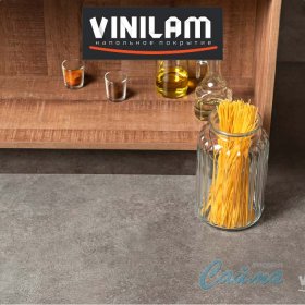 VINILAM CERAMO Камень Цемент Стальной mm 71610 6 - Замковая SPC-плитка-foto4