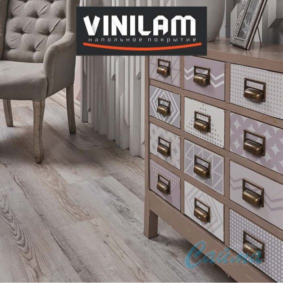 VINILAM CERAMO Дерево Сосна Андер 494-9 - Замковая SPC-плитка VINILAM CERAMO Дерево Сосна Андер 494-9 - Замковая SPC-плитка