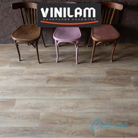 VINILAM Клик 3,7 мм Дуб Амберг 15783 - Замковая SPC-плитка VINILAM Клик 3,7 мм Дуб Амберг 15783 - Замковая SPC-плитка