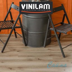 VINILAM Клик 3,7 мм Дуб Дамп 8838 - Замковая SPC-плитка