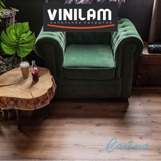 VINILAM Клик 3,7 мм Дуб Норден 8861 - Замковая SPC-плитка