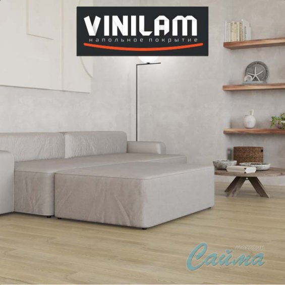 VINILAM Клик 3,7 мм Дуб Шверин 8895 - Замковая SPC-плитка