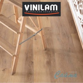 VINILAM Гибрид + пробка 7 мм Дуб Антверпен 10130V - Замковая SPC-плитка-foto3