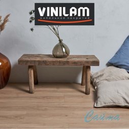 VINILAM Гибрид + пробка 7 мм Дуб Батис 10-099V - Замковая плитка