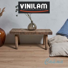 VINILAM Гибрид + пробка 7 мм Дуб Батис 10-099V - Замковая плитка
