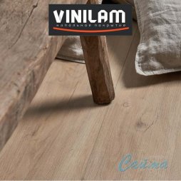 VINILAM Гибрид + пробка 7 мм Дуб Батис 10-099V - Замковая плитка-foto4