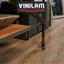 VINILAM Гибрид + пробка 7 мм Дуб Брюссель 04-018 - Замковая плитка