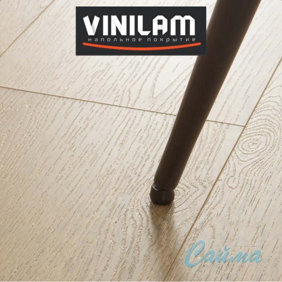 VINILAM Гибрид + пробка 7 мм Дуб Динан 10140V - Замковая SPC-плитка