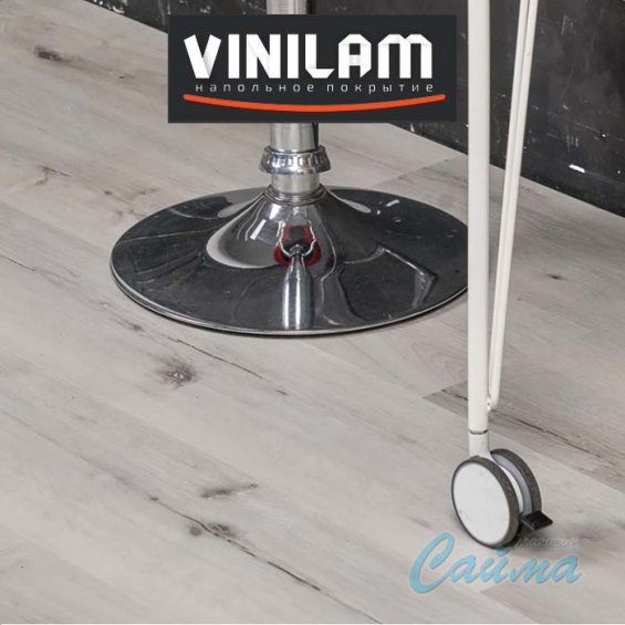 VINILAM Гибрид + пробка 7 мм Дуб Гент 10-064 - Замковая SPC-плитка