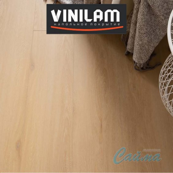 VINILAM Гибрид + пробка 7 мм Дуб Рошфор 10110V - Замковая SPC-плитка