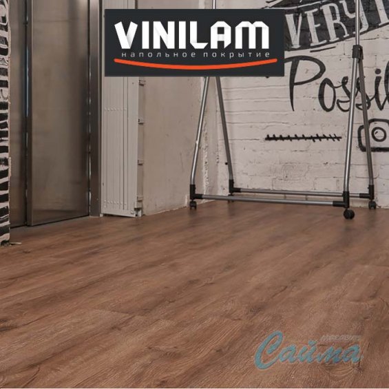 VINILAM Гибрид + пробка 7 мм Дуб Турне 10-038 - Замковая SPC-плитка VINILAM Гибрид + пробка 7 мм Дуб Турне 10-038 - Замковая SPC-плитка