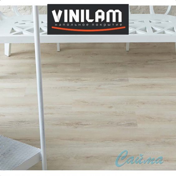 VINILAM Гибрид + пробка Премиум 8 мм Дуб Барселона 33111 - Замковая SPC-плитка