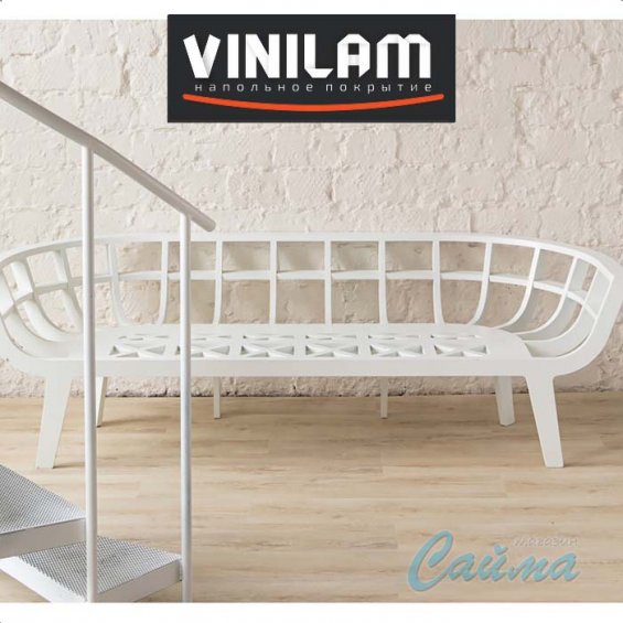 VINILAM Гибрид + пробка Премиум 8 мм Дуб Барселона 33111 - Замковая SPC-плитка