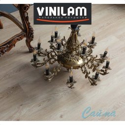 VINILAM Гибрид + пробка Премиум 8 мм Дуб Сарагоса 33555 - Замковая SPC-плитка-foto4