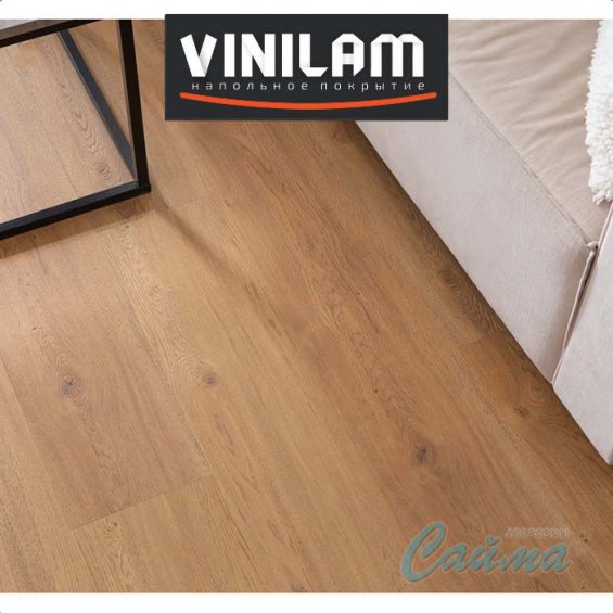 VINILAM Гибрид + пробка Премиум 8 мм Дуб Севилья 33951 - Замковая SPC-плитка