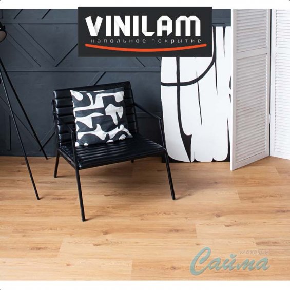 Дуб Гранада 33999 Клеевая (Виниловая) LVT-PVH Плитка VINILAM Гибрид + пробка Премиум