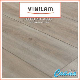 Замковая SPC-PVH Плитка Vinilam Гибрид + Пробка 6,5 мм. Дуб Батис 10-099V-foto3