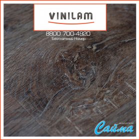 Замковая SPC-PVH Плитка Vinilam Гибрид + Пробка 6,5 мм. 10-017 Дуб Брюгге-foto3
